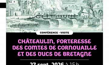 affiche chateaulin journee du patrimoine
