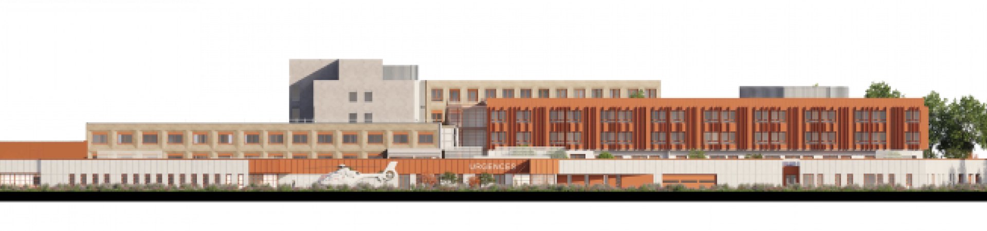 Projet architectural du Centre Hospitalier de Douarnenez : vers un hôpital moderne, durable et humain